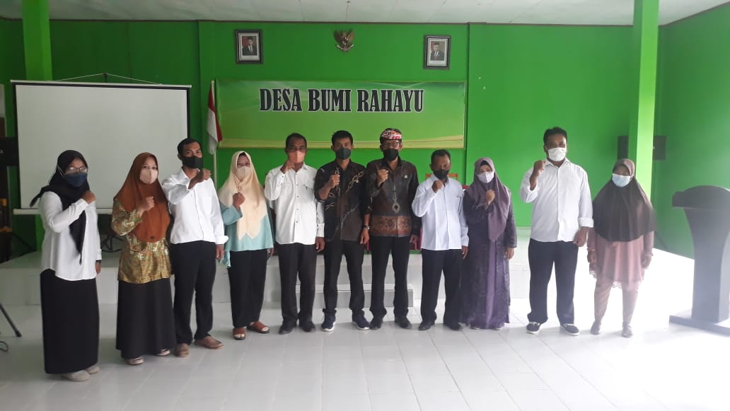 Pelantikan BPD Desa Bumi Rahayu 
